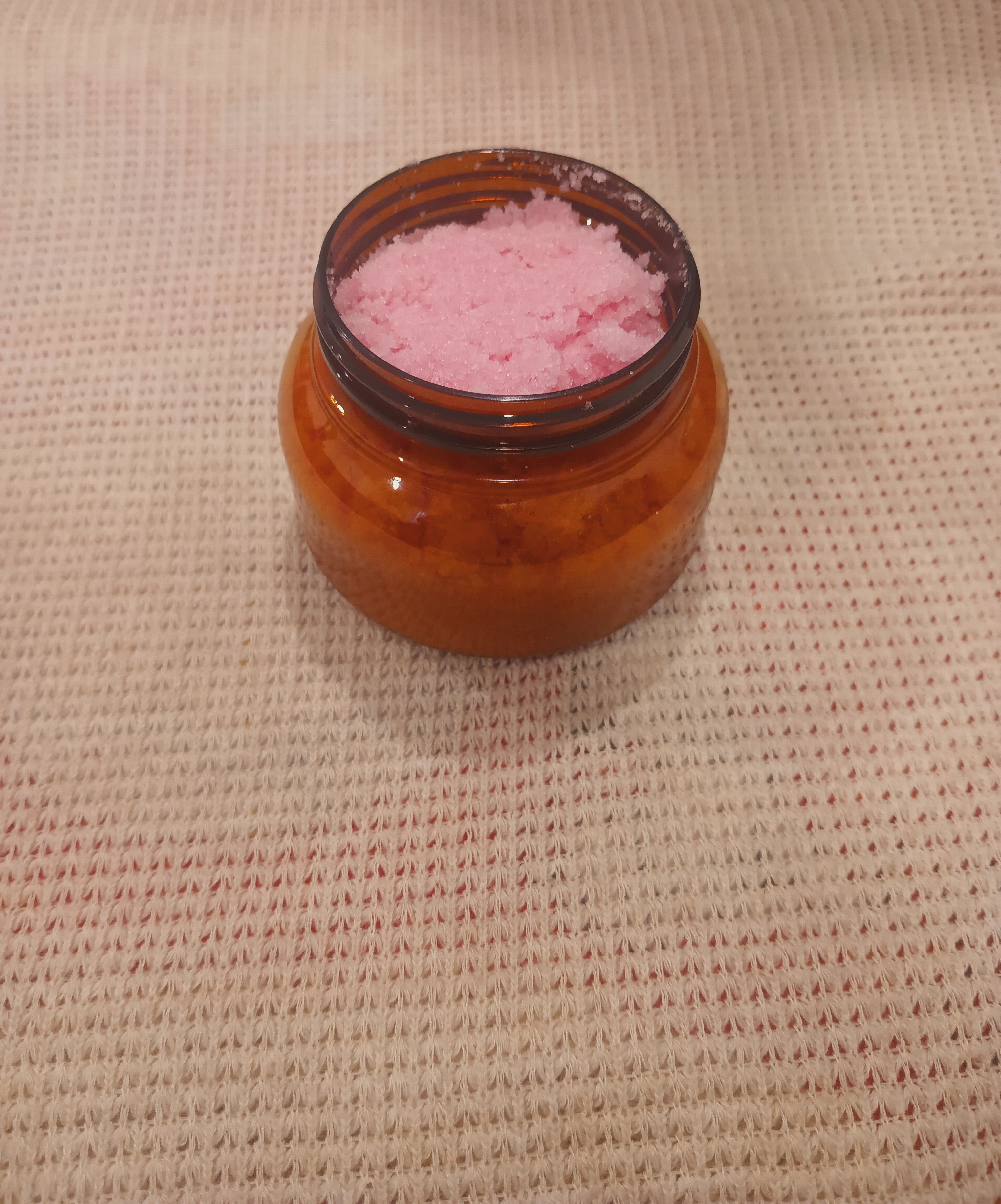 Amethyst rose sugar body scrub